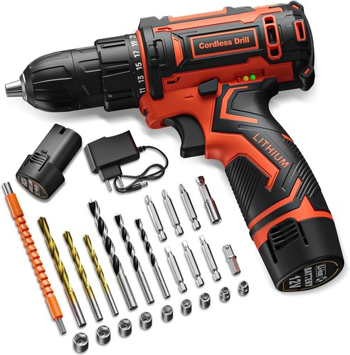 12v bohrschrauber set mit - 12v, 2