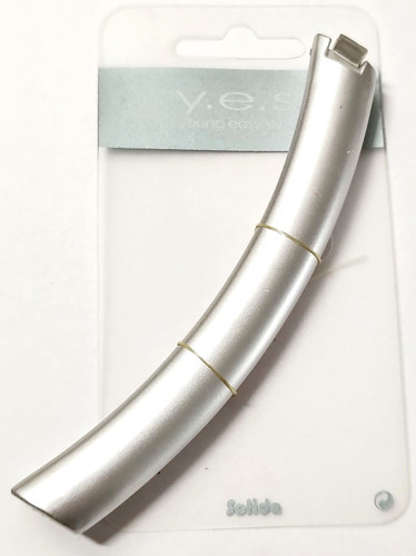 Bananenspange silber - bananenspange, -silber-