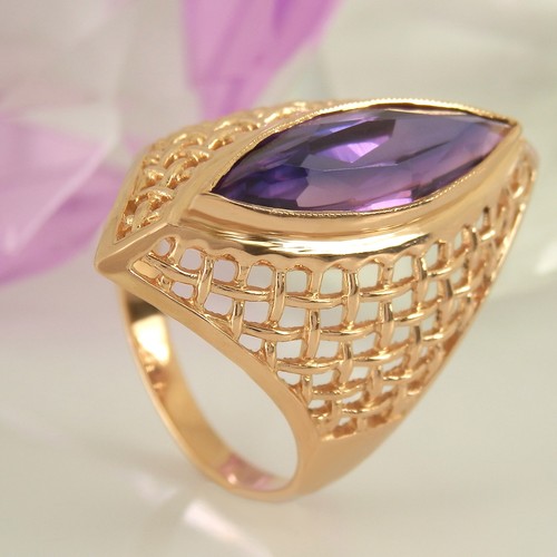 Attraktiver ring 583 - 583, rotgold