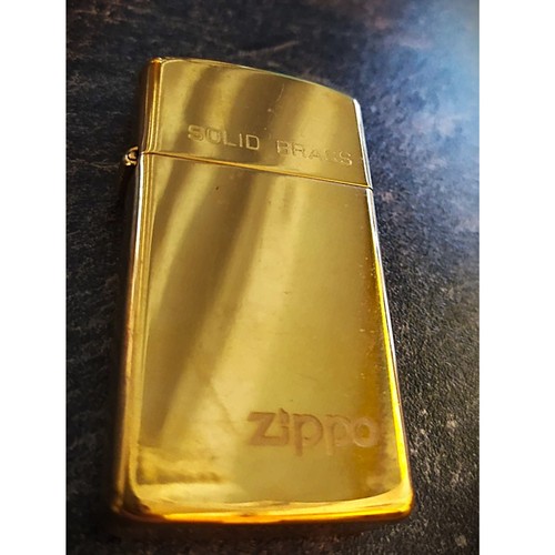 Zippo gold solid - gold,