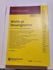Wichtige Steuergesetze (2023