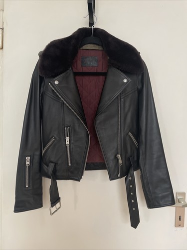 Allsaints lammfell jacke - allsaints,