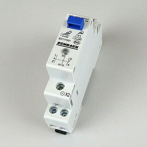 Reiheneinbau taster 1ö - +,