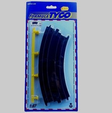 2x Formula Tyco Strecken Schiene 300mm Auto Bahn Rennbahn Zubehör Teil 1:87 NEU