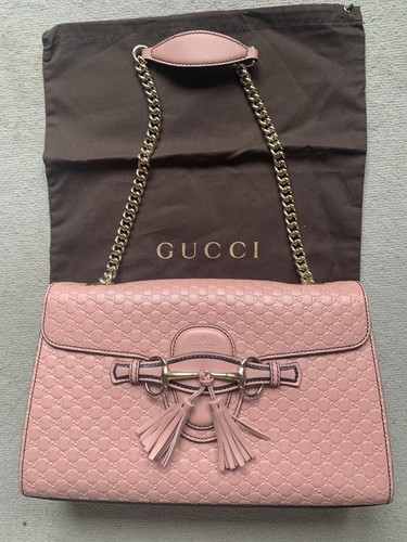 Gucci emily tasche - gg, altrosa