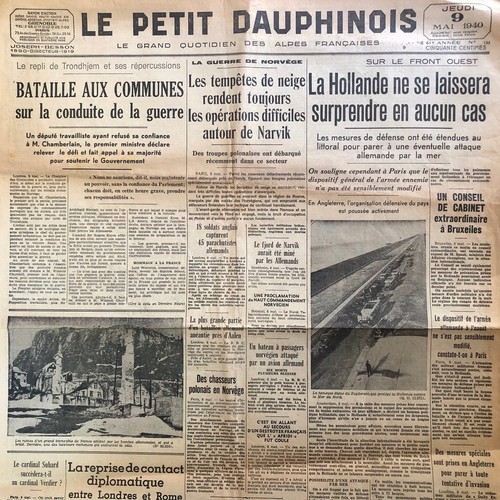 Zeitung petit dauphinois - zeitung,