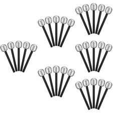  36 Stück 80er Jahre Mode Party Glitzer Mikrofon Mikrofon Kostüm Requisite für