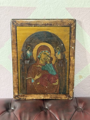 Ikone madonna mit - mit, kind