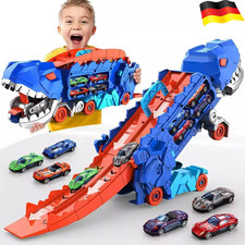 `LKW-Dinosaurier-Transport-Fahrzeug mit 8 Dino-Auto Spielzeug Kinder Geschenk