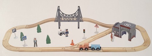 Holz eisenbahn spielzeug - holz,