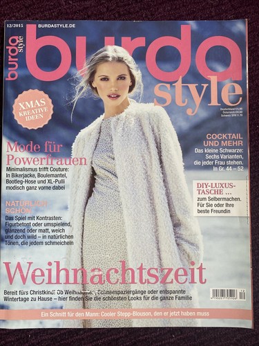 Burda style 2015 - style, 12/2015