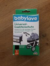 Insektenschutz Netz Mückenschutz Kinderwagen Reisebett Weiß , Babylove