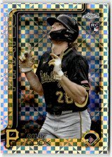 2025 Topps Chrome MLB No. 273 Billy Cook Rookie Checkerboard Refractor
