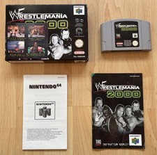 N64 WWF WRESTLEMANIA 2000