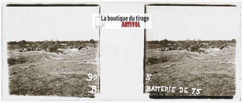 Batterie von artillerie - von,