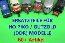 Verschiedene Ersatzteile