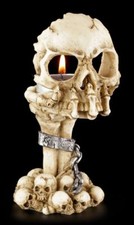 Teelichthalter skeletthand - teelichthalter,