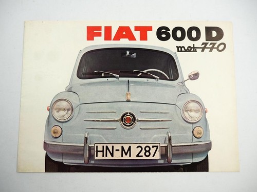 Fiat 600d pkw motor - pkw, 25