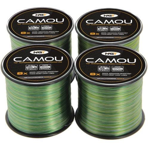 Camo angelschnur bulk spule - camo,