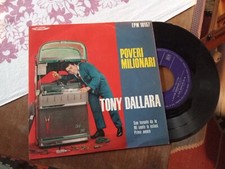 TONY DALLARA " POVERI MILIONARI + 3 " E.P. JUKE BOX AMI 200 ITALY’58