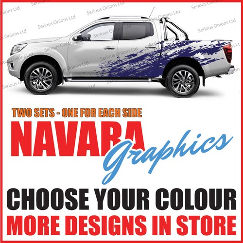 Wandaufkleber nissan navara - wandaufkleber,