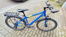 Jungen Fahrrad 26" (für 11-14 Jahre) blau gebraucht, Vorderrad defekt
