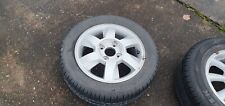 Ersatzrad Alufelge Hyundai Matrix 4x114 ET 46 5.5Jx15 15 Zoll 195 55 R15 Hankook