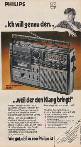 Philips radio recorder 564 - ar,