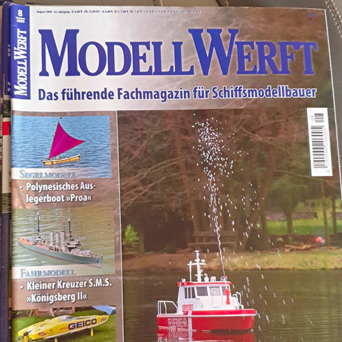 Zeitschrift modellwerft - zeitschrift,
