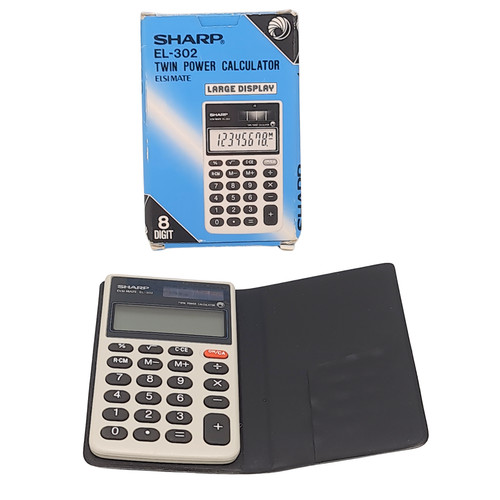 Sharp 302 twin - sharp, el-302