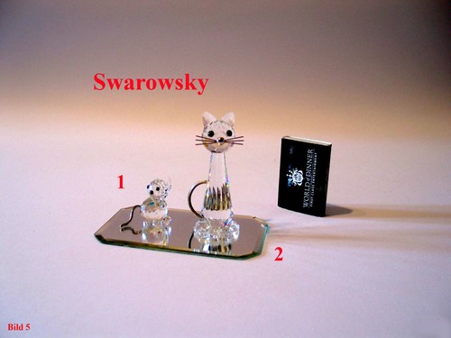 Katzenfiguren glas figur - katzenfiguren,,