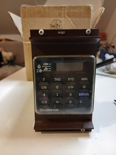 Buderus schaltuhr modul m007 - modul,