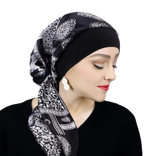 Satin turban damen kopftuch - damen,