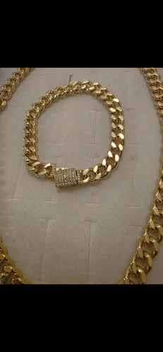 Goldfarbene panzerkette - goldfarbene,