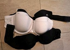 BH Set Neu 4 Stück 85B Schalen BH Spitze Trägerlos H&m