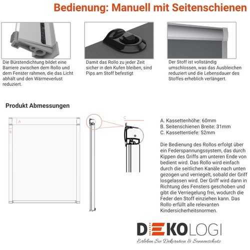 Verdunkelungsrollo mit