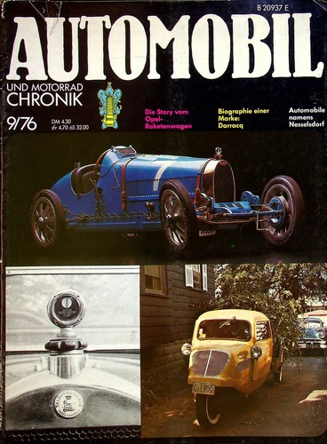 Automobil chronik 1976 opel - chronik,