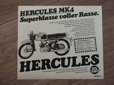 Orig Reklame Werbung 1968 HERCULES  Miele Moped,  Modell  M4