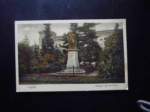 Zeigt liegnitz mit denkmal - mit,