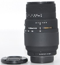 Sigma 70-300 mm F/4.0-5.6 DG Macro Objektiv für Pentax Gut 1 Jahr Gewähr *Z