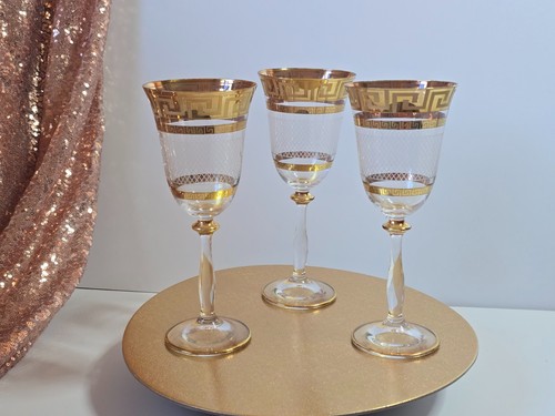 Bohemia crystal carmen gold - crystal,