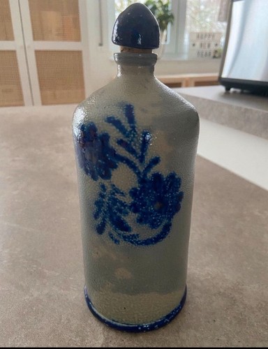 Steingut likörflasche - steingut,