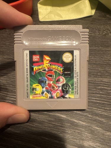 Gameboy power rangers - gameboy,