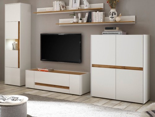 Wohnwand schrankwand modern - wohnwand,