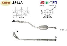 ✅ Katalysator BMW 3er E30/E36, 1.6/1.8, 73/75/83/85kW, Euro 2