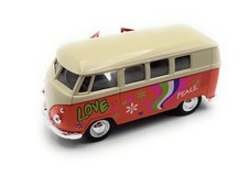 Modellauto VW T1 Love Bus