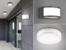 Runde LED Außendeckenleuchten Außenwandleuchten Balkon Beleuchtung mit Strom