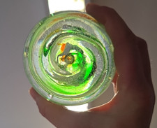 DDR Glaskugel Briefbeschwerer