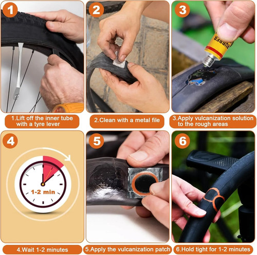Fahrrad schlauch reparatur - schlauch,