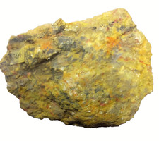 Auripigment und Realgar  von Getchel in Nevada USA  mit OZ